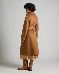 Cashmere brown coat