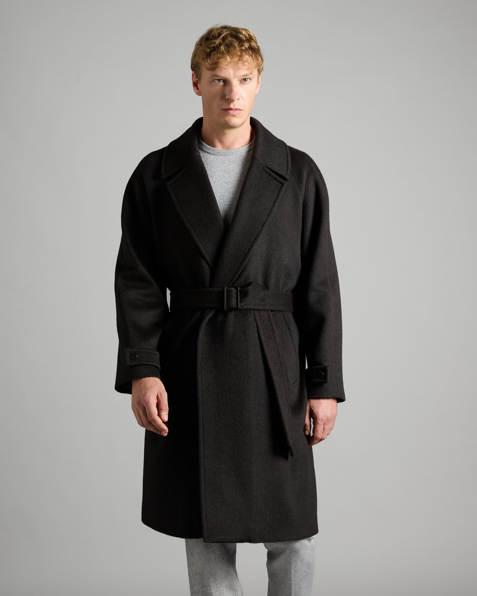 Coat in Double Cashmere