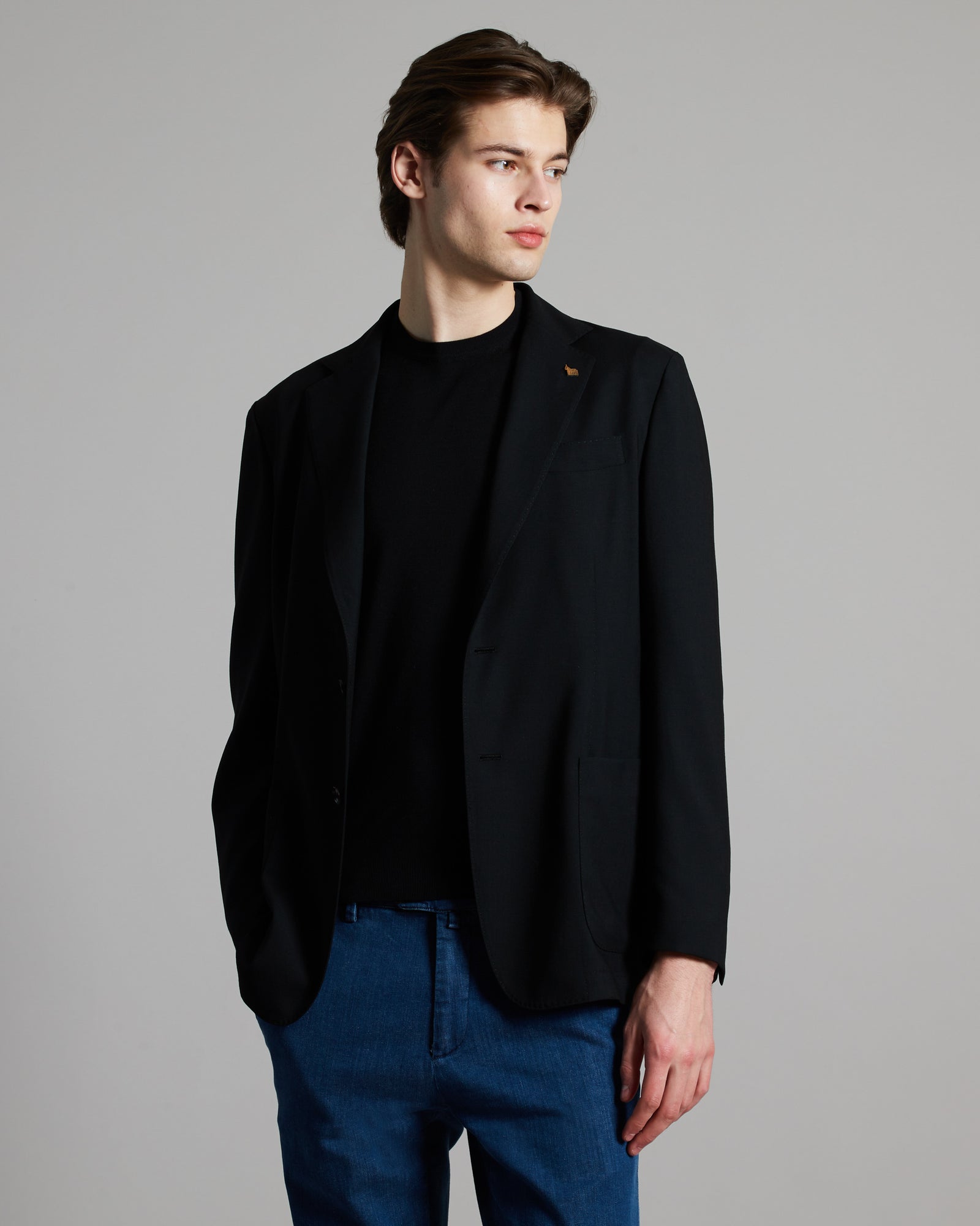 Cashmere 4.0 black ROBERT blazer.